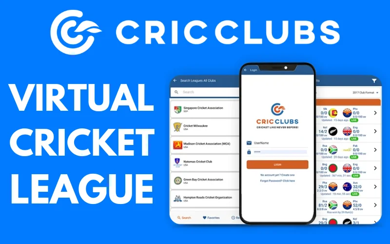 Virtual Cricket League | A New Era of Cricket Sports Betting with CricClubs