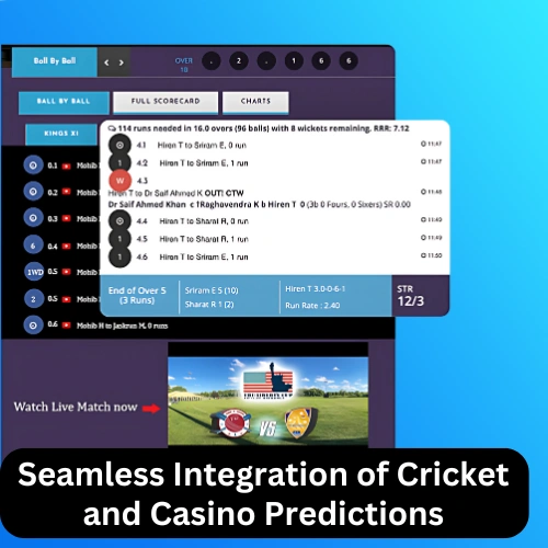 cricclubs seamless integration of cricket and casino predictions